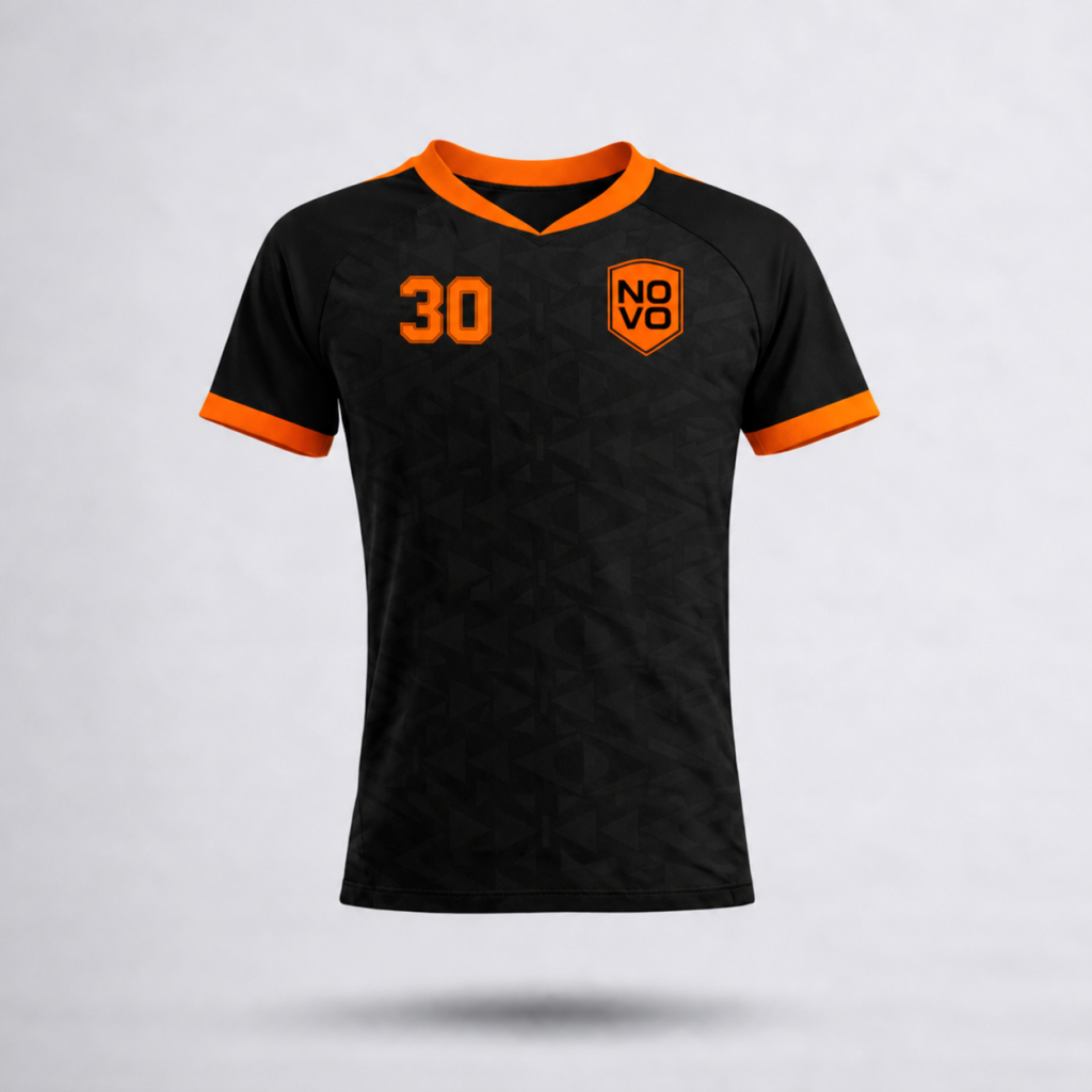 Camisa Esportiva Preta