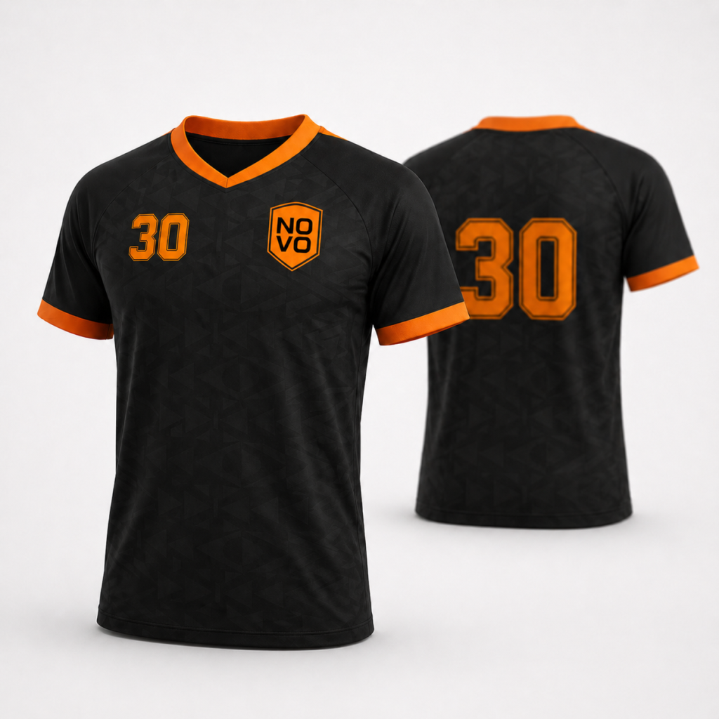 Camisa Esportiva Preta